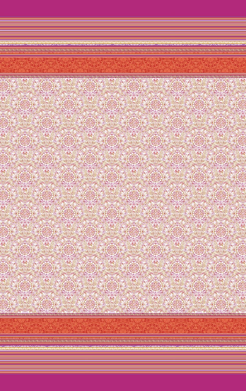 Bassetti Foulard, Baumwolle, ROT, 270x270