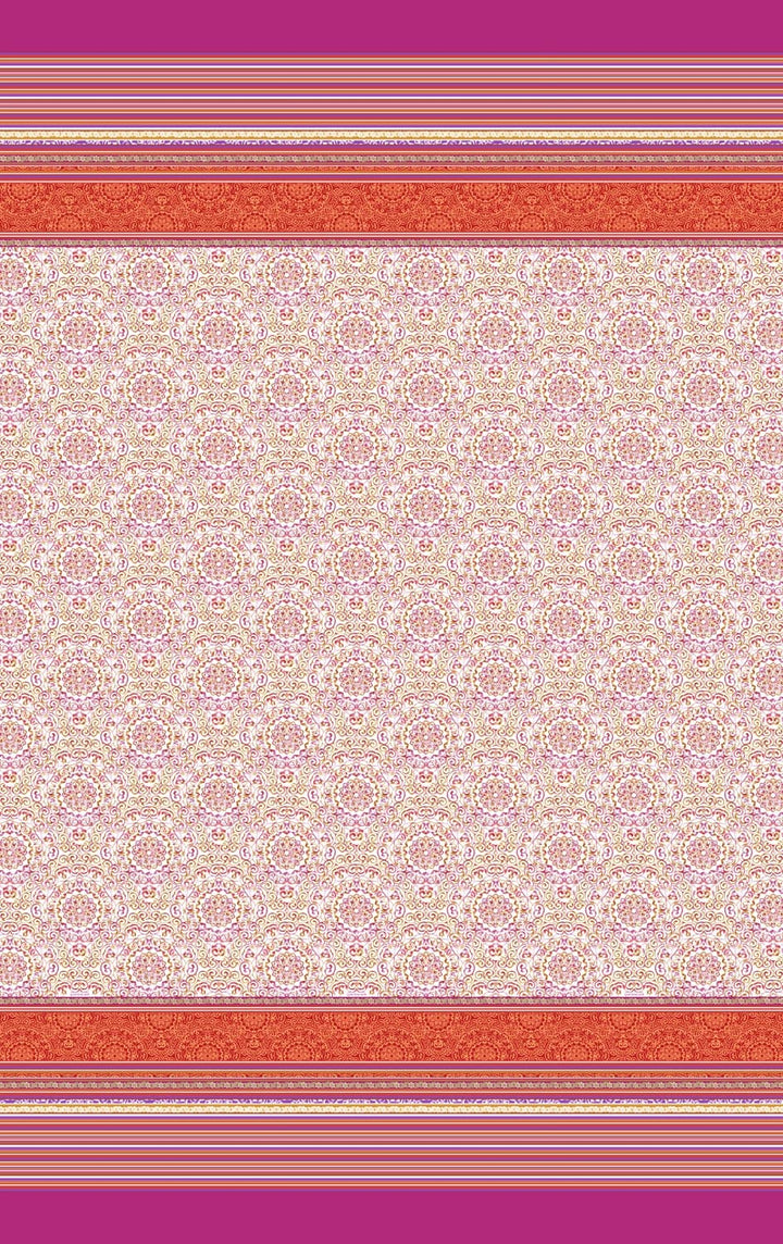 Bassetti Foulard, Baumwolle, ROT, 270x270
