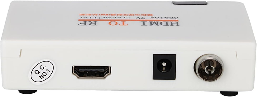 HDMI-HF-Modulator HDMI-zu-HF-Koaxialkonverter Koax-Adapter 1080P-Analog-TV-Sender für DVD-Spielkonso