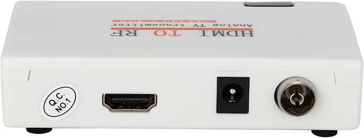 HDMI-HF-Modulator HDMI-zu-HF-Koaxialkonverter Koax-Adapter 1080P-Analog-TV-Sender für DVD-Spielkonso