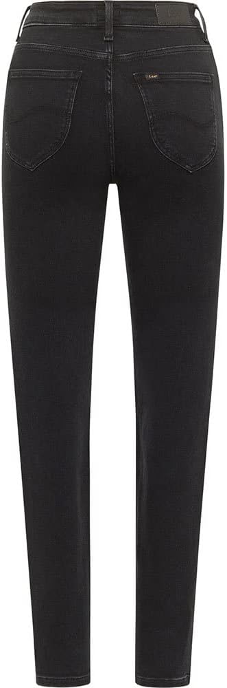 Lee Damen Foreverfit Jeans 24W / 29L Black Avery, 24W / 29L Black Avery