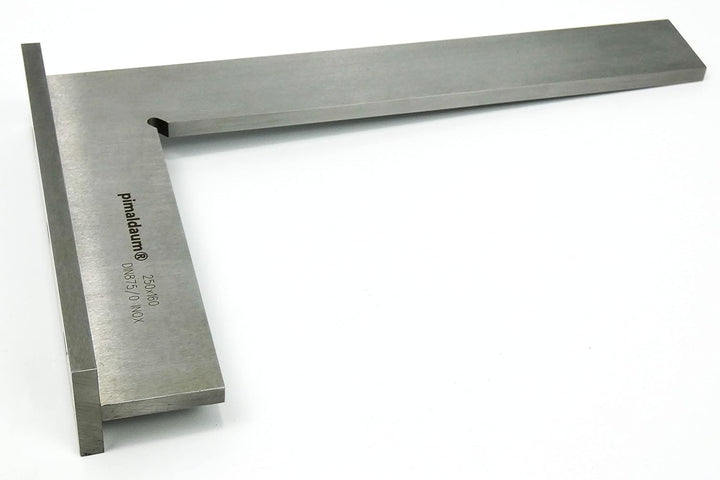 PIMALDAUM® Anschlagwinkel 250*160 mm, 90°-Flachwinkel mit Anschlag, Schenkel 250*160 mm, gem. DIN 87