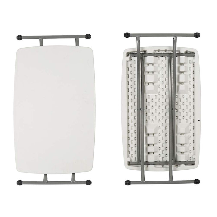 Klapptisch, Campingtisch, 76 cm, Tisch, Picknicktisch, mit höhenverstellbar, 50/62/74 cm, für Garten