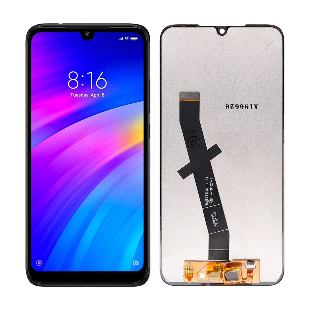 SwarKing LCD Display kompatibel mit Redmi 7 Touch Screen Digitizer (Schwarz ohne Rahmen) Ersatzteile