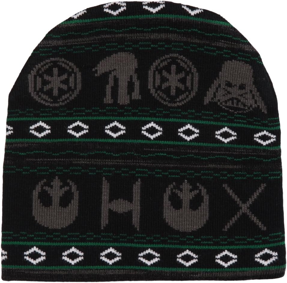 Star Wars Holiday Print Jacquard Knit Beanie