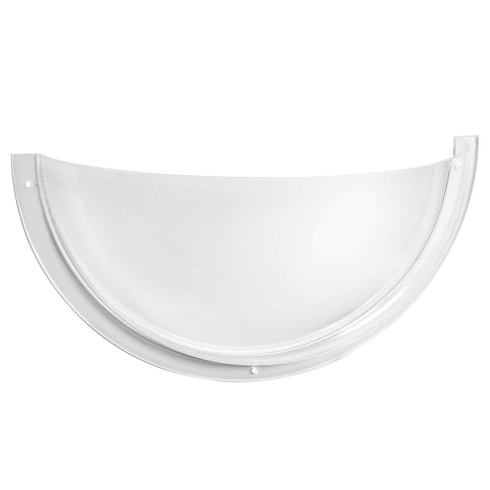 Viertelkugel 300/330mm zur Wandmontage/Warenschütte aus Acrylglas, transparent - Zeigis®