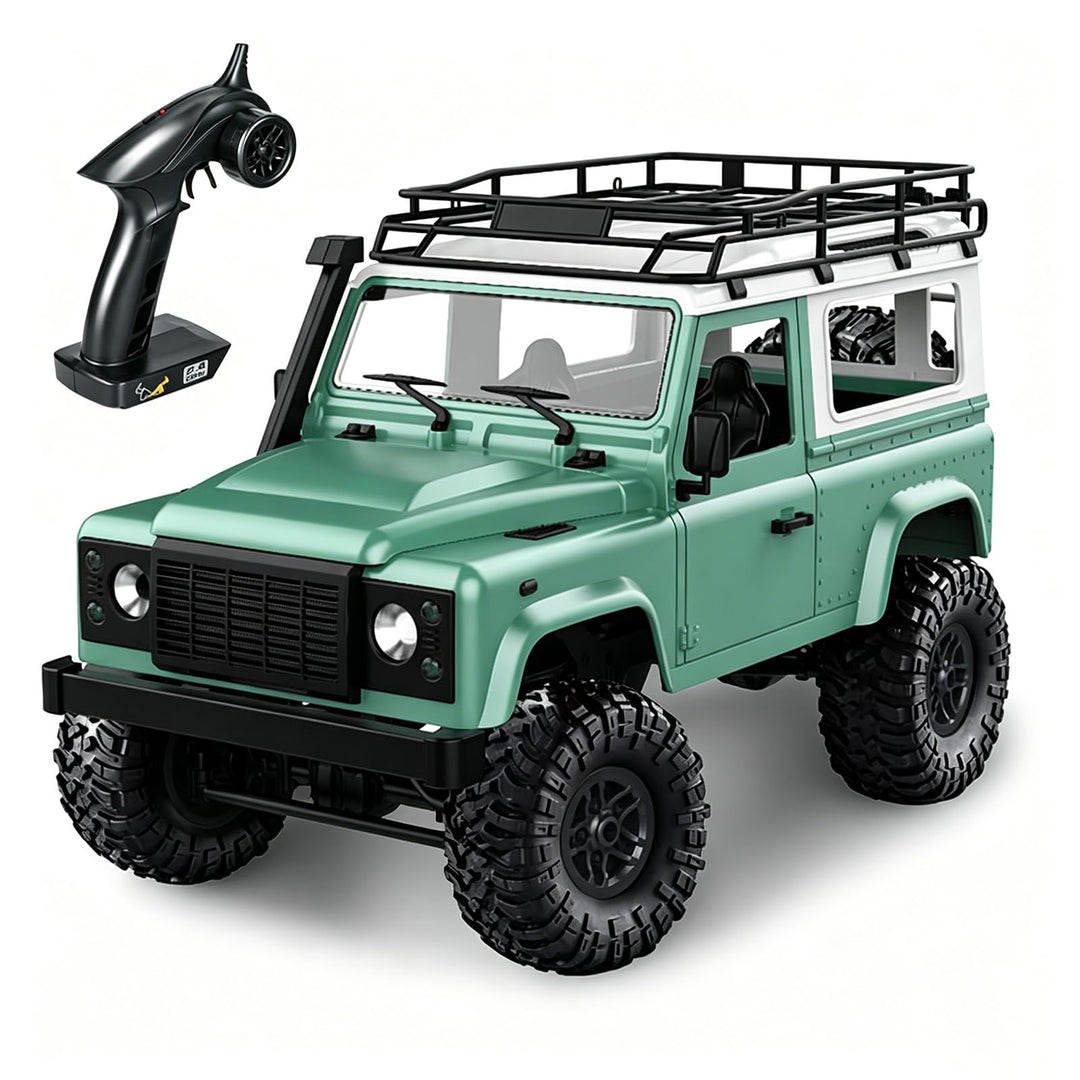 Goolsky Rock Crawler MN-D90 1/12 4WD 2.4G Hochgeschwindigkeitsfernbedienung Geländewagen RC Auto LED