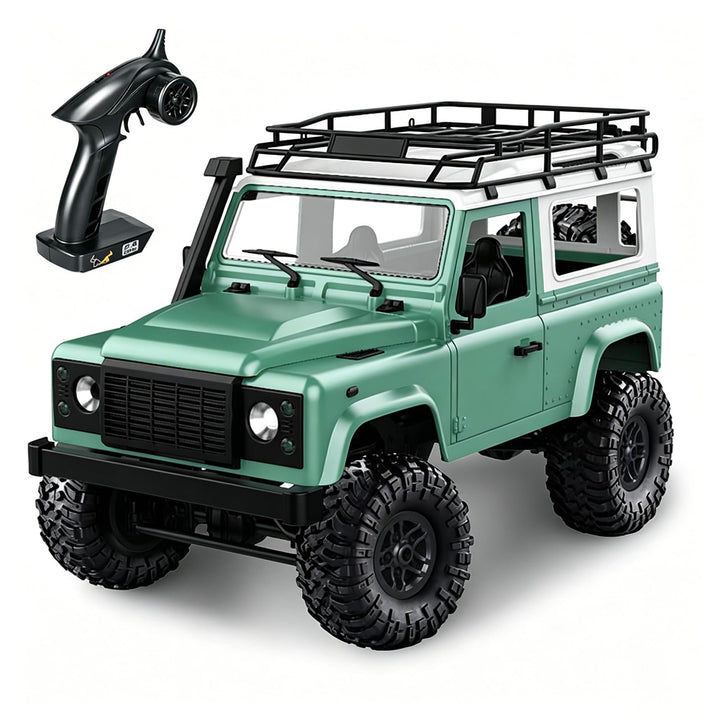 Goolsky Rock Crawler MN-D90 1/12 4WD 2.4G Hochgeschwindigkeitsfernbedienung Geländewagen RC Auto LED