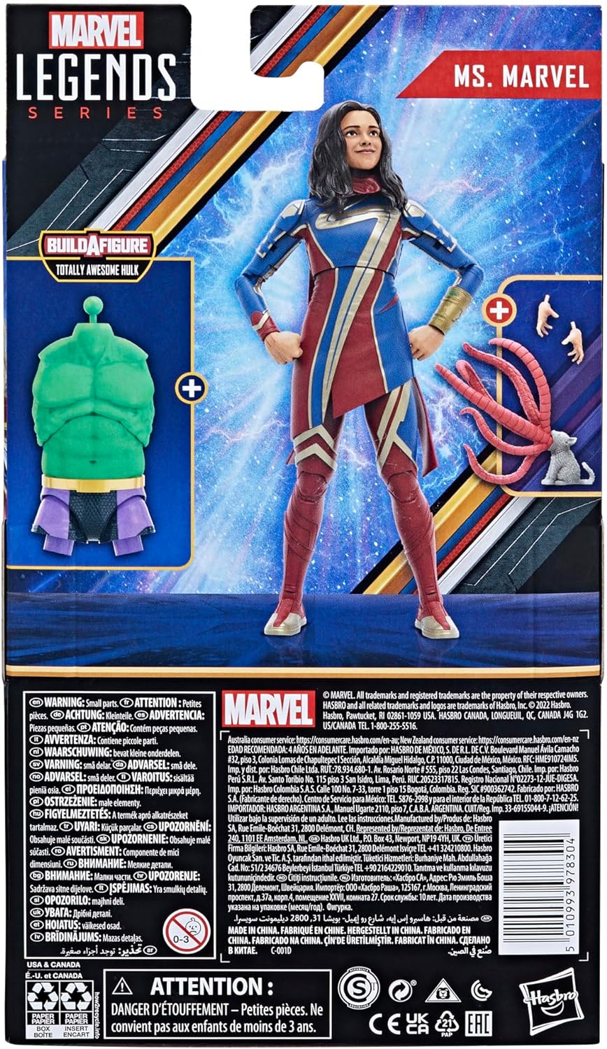 Marvel Legends Series Ms, The, 15 cm grosse Action-Figur