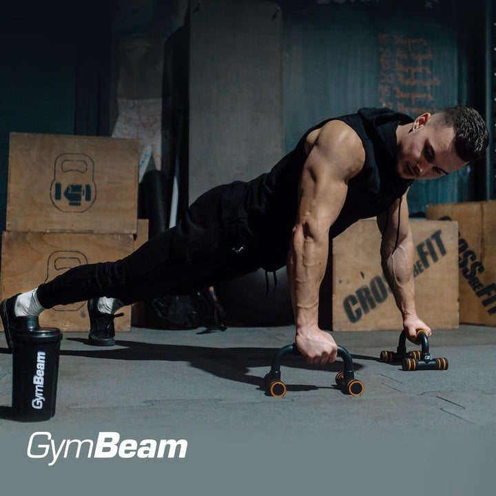 GymBeam Liegestützgriffe - Push Up Bars, Calisthenics Equipment, effektive Fitnesshilfe für Push-Ups