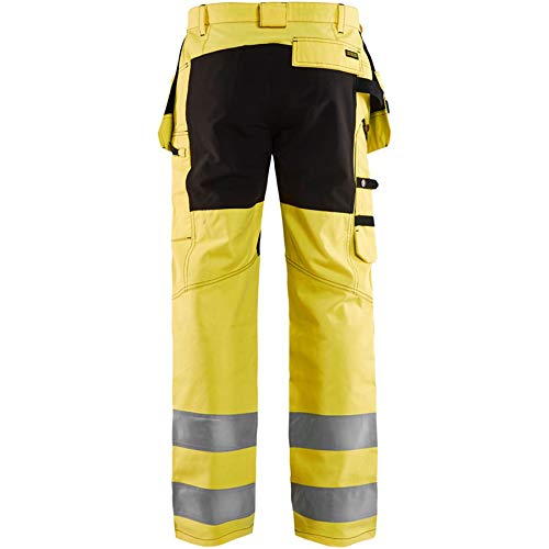 Blaklader 15521811 Hochsichtige Hose mit Stretch, gelb/ schwarz, grootte C146 C146 Yellow / Black, C