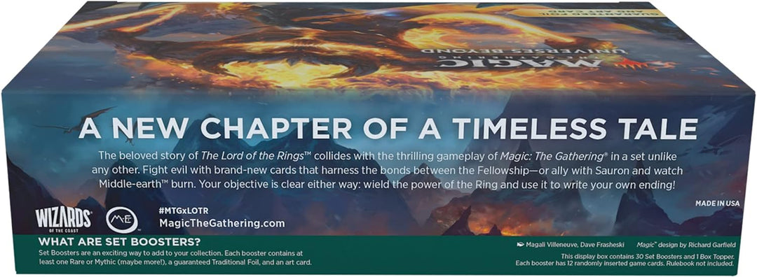 Magic: The Gathering The Lord of The Rings: Tales of Middle-Earth Set Booster Box - 30 Packs (360 Ma