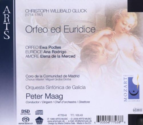 Orfeo ed Euridice, Audio-CD