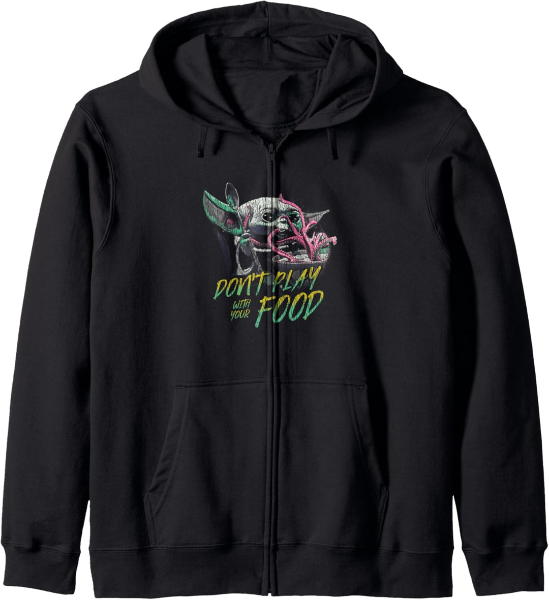 Star Wars The Mandalorian Child Fun Food Kapuzenjacke