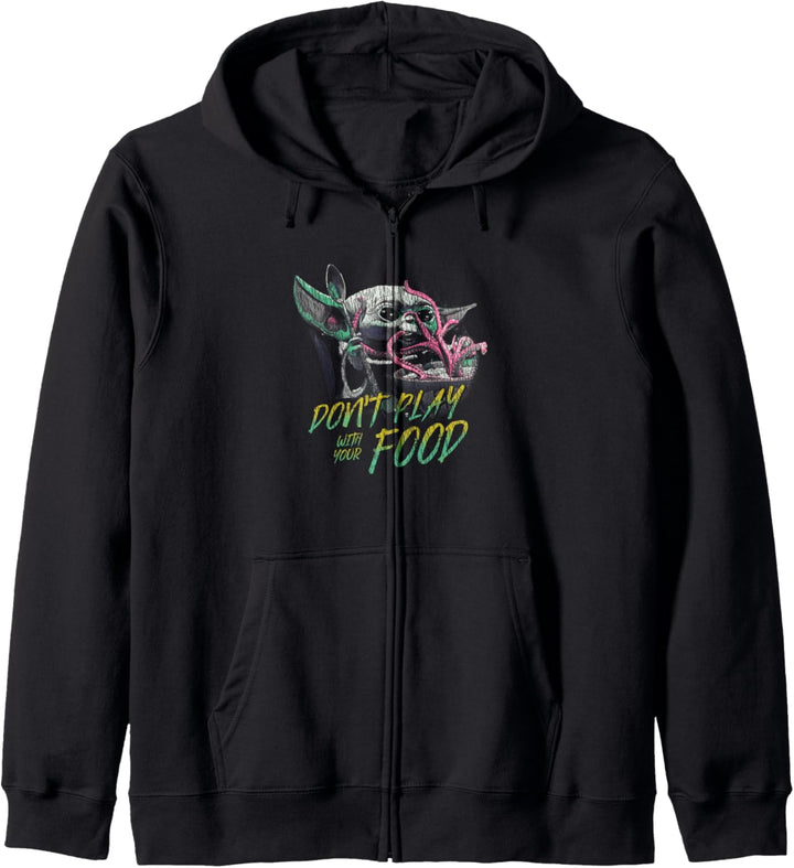Star Wars The Mandalorian Child Fun Food Kapuzenjacke