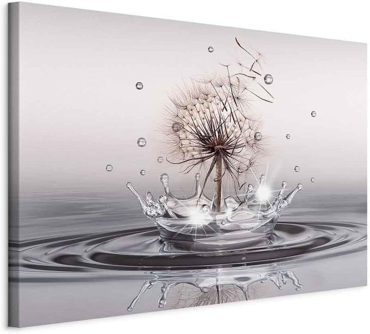 murando - Bilder Pusteblume 90x60 cm Leinwandbild 1 tlg Kunstdruck modern Wanbilder XXL Wanddekorati