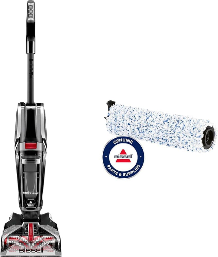 Bissell 2571N HydroWave Teppichreinigungsgerät, Plastic, 2.3 liters + Hartboden-Bürstenwalze | Origi