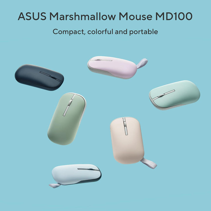 Asus Marshmallow MD100 Maus (Lilas) Fliederfarben, Fliederfarben