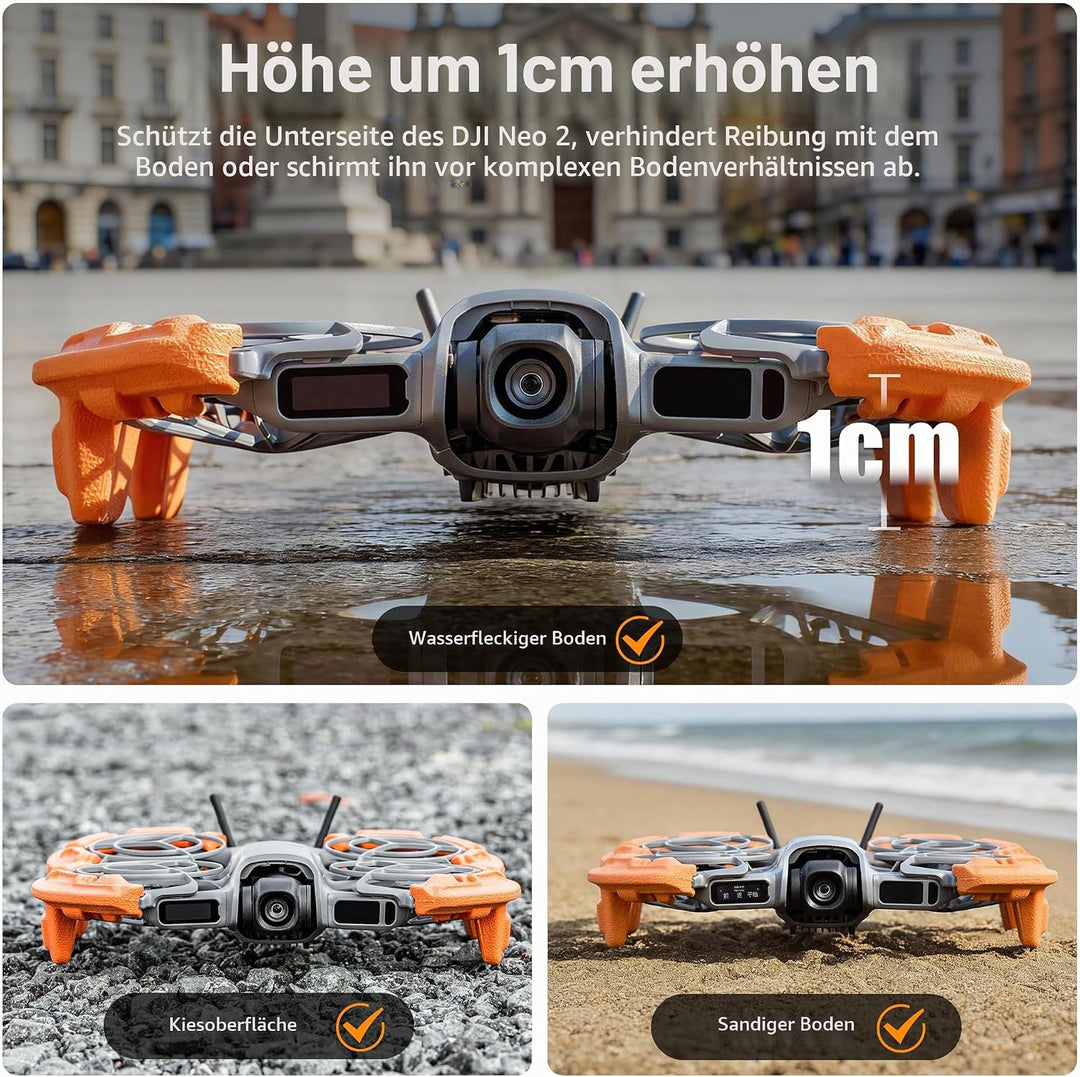 STARTRC Propeller Guard für Dji Neo 2 Zubehör, EVA Propellerschutz Höhe Höhensteigerndes Abdeckung f