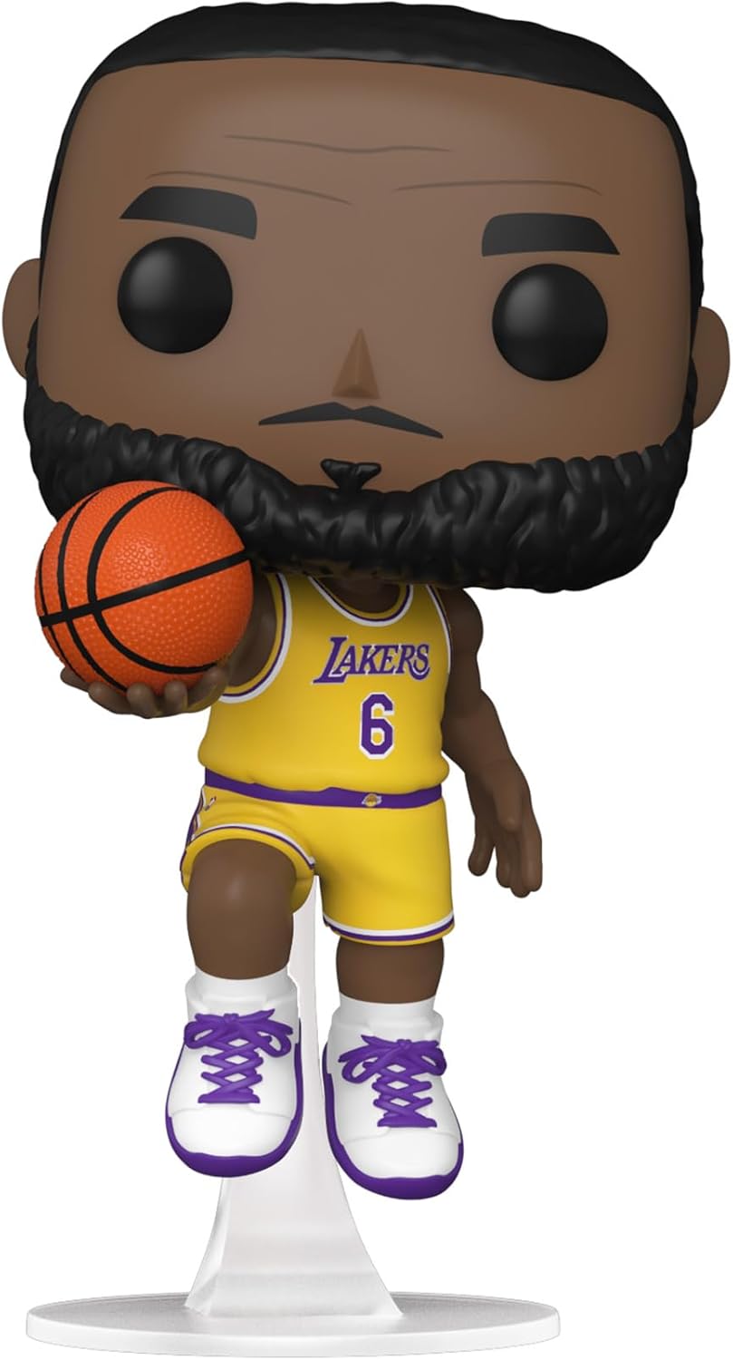Funko Pop! NBA: Lakers - Lebron James #6 - Vinyl-Sammelfigur - Geschenkidee - Offizielle Handelsware