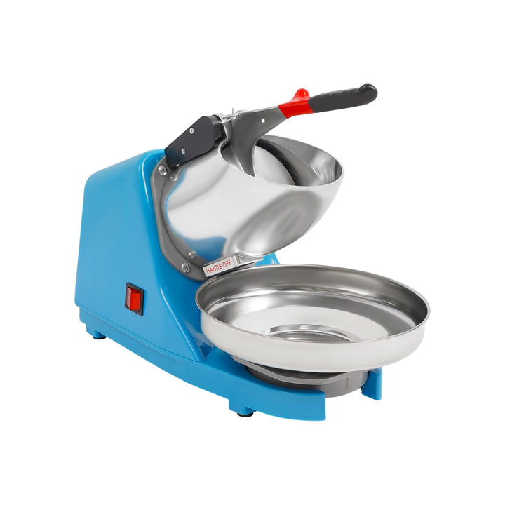 Elektrische Ice Crusher, 380W Eiszerkleinerer Smoothie-Maker 65kg Pro Stunde, Edelstahl Eiscrusher 2