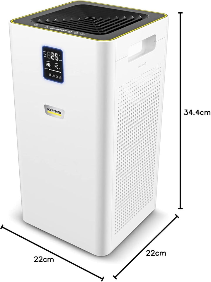 Kärcher Luftreiniger AF 20, Luftdurchsatz: 220 m³/h, bis zu 40 m² Räume, beseitigt 99,95% der Partik