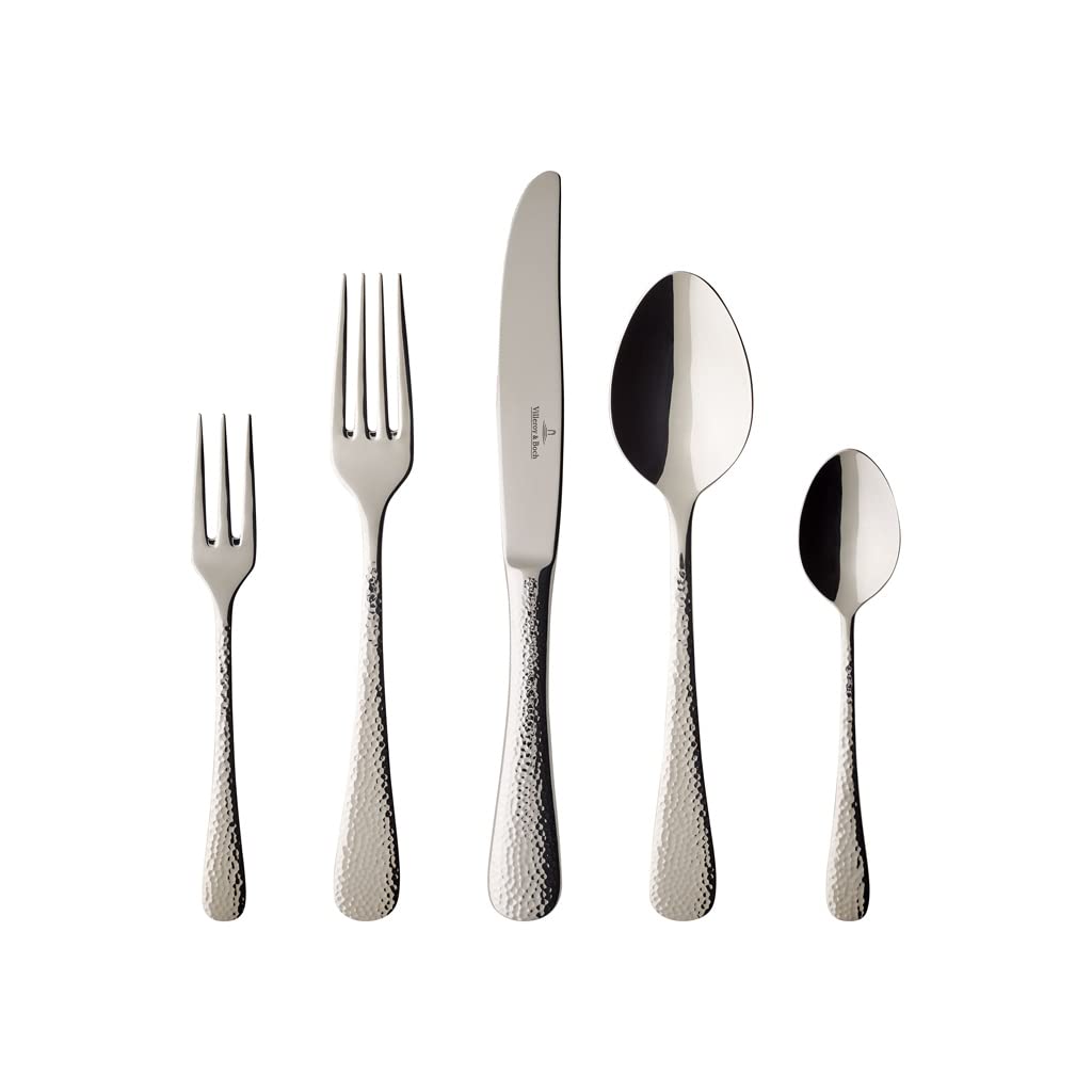 Villeroy & Boch – Leandra Besteck-Set für 6 Personen, 30 teilig, Edelstahl, spülmaschinenfest