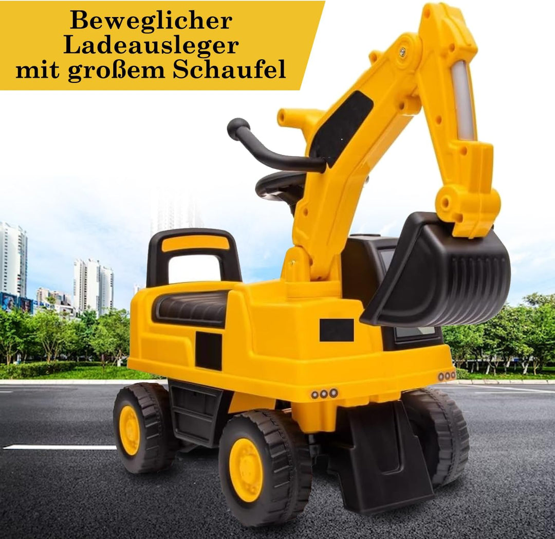 COIL Ride-On Auto, Mobiles Fahrzeug für Kinder ab 12 Monaten, COIL Rutschauto, Rutscher, Rutschfahrz