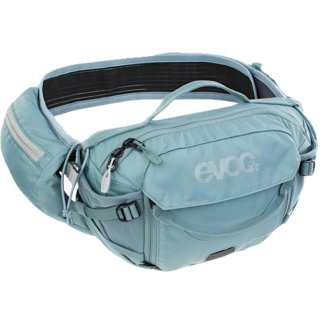 EVOC HIP PACK PRO E-RIDE 3 Hüfttasche Bauchtasche für E-Bike-Touren & Trails (3L Fassungsvermögen, A