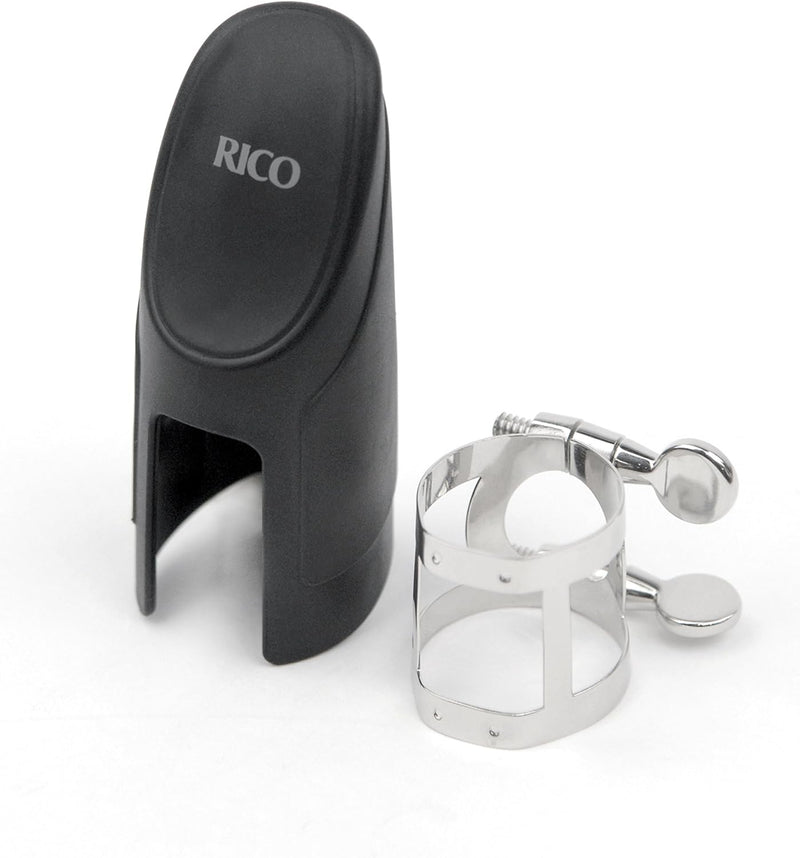 Rico Blattschraube und Kapsel für Sopransaxophon Ligature & Cap Sets Soprano Sax, Ligature & Cap Set