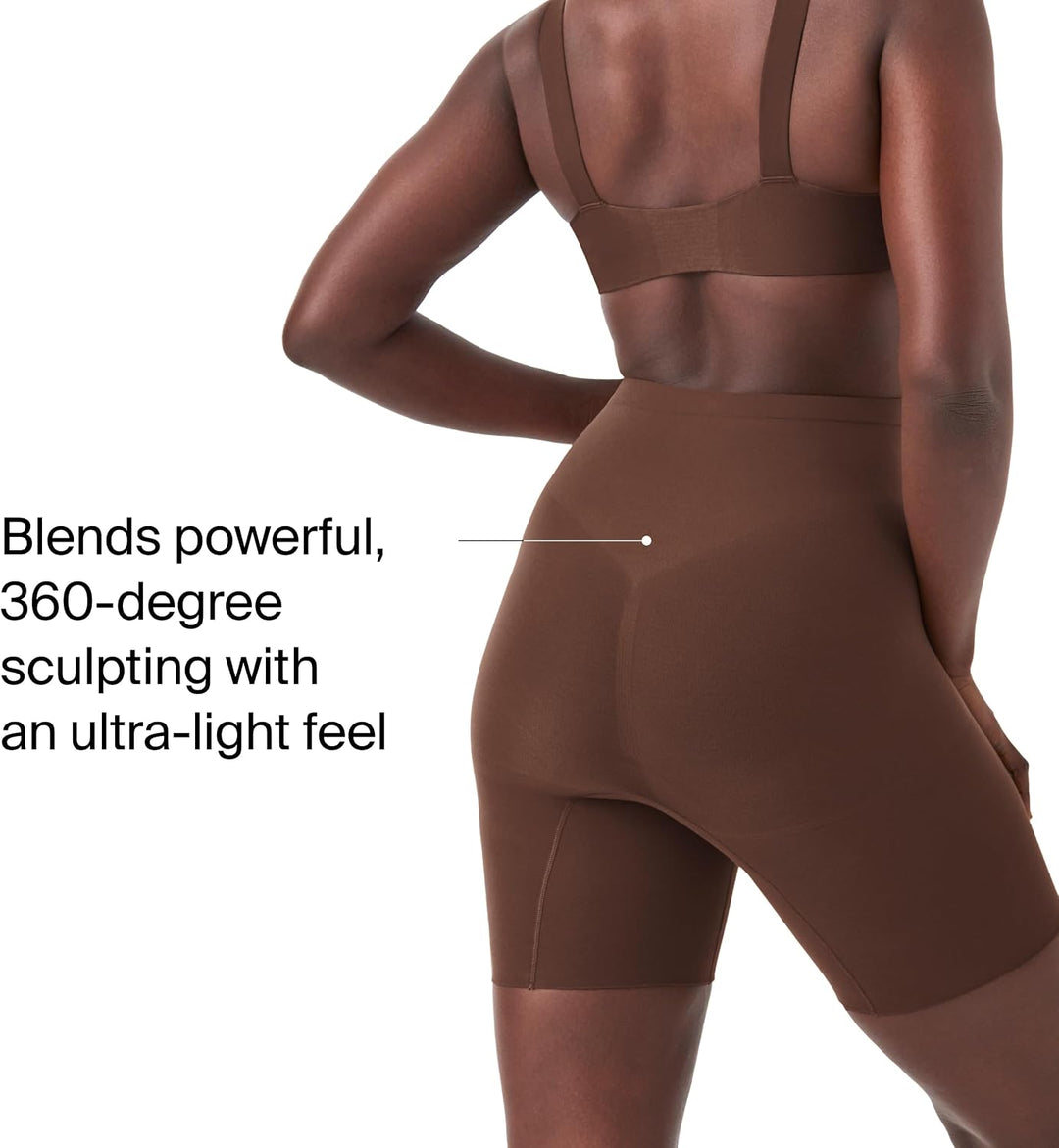 Spanx Damen Power Short Waist Shapewear XL Waist Shapewear Chestnut Brown, XL Waist Shapewear Chestn