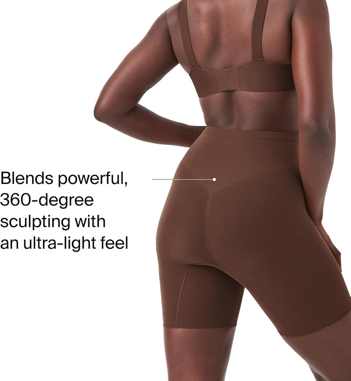Spanx Damen Power Short Waist Shapewear XL Waist Shapewear Chestnut Brown, XL Waist Shapewear Chestn