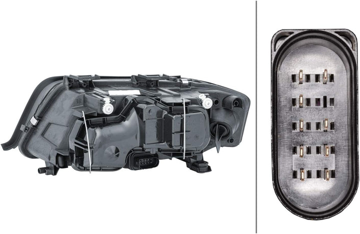 HELLA 1EL 008 472-021 DE/FF/Halogen-Hauptscheinwerfer - rechts - für u.a. Audi A6 (4B2, C5) Rechts (