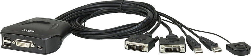 Aten CS22D USB/DVI KVM Switch (2-Port) Single, Single