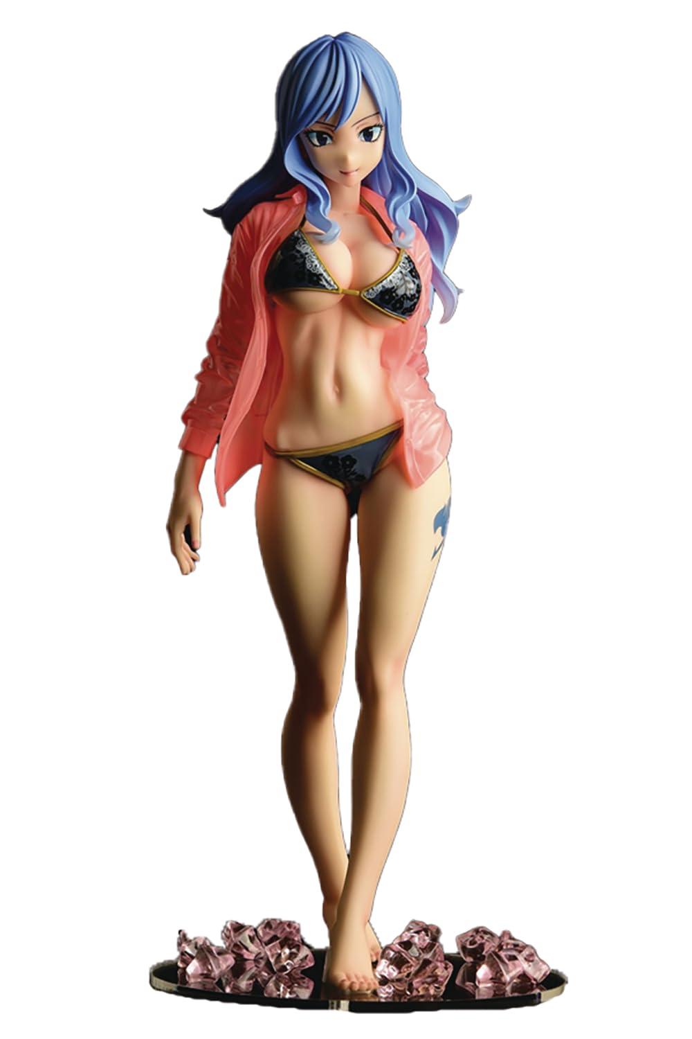 Orcatoys Fairy Tail Jubia Lokser Gravure Style Black Bikini 1:6 Scale PVC Figure