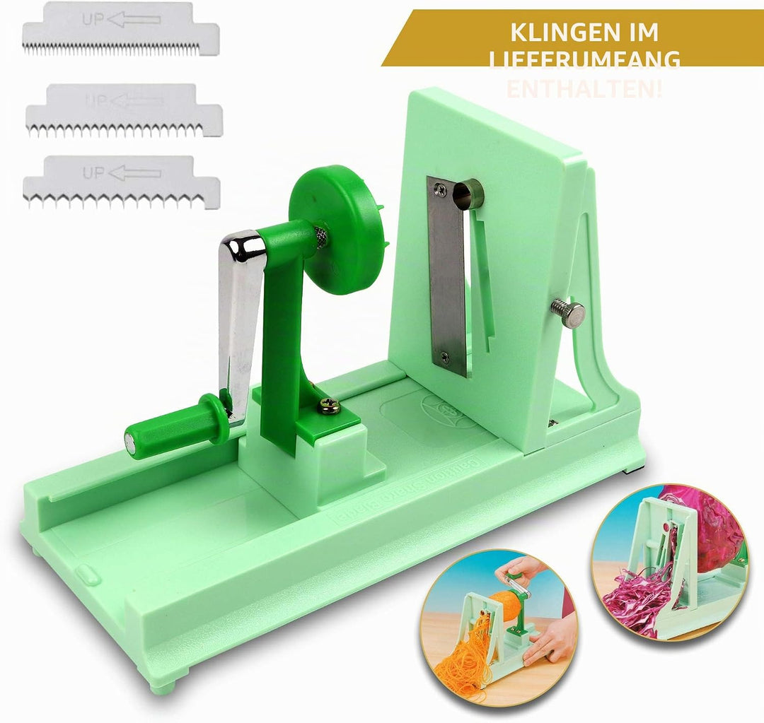 Vollum Japanischer Spiralschneider mit 1 geraden Klinge und 3 gezackten Klingen