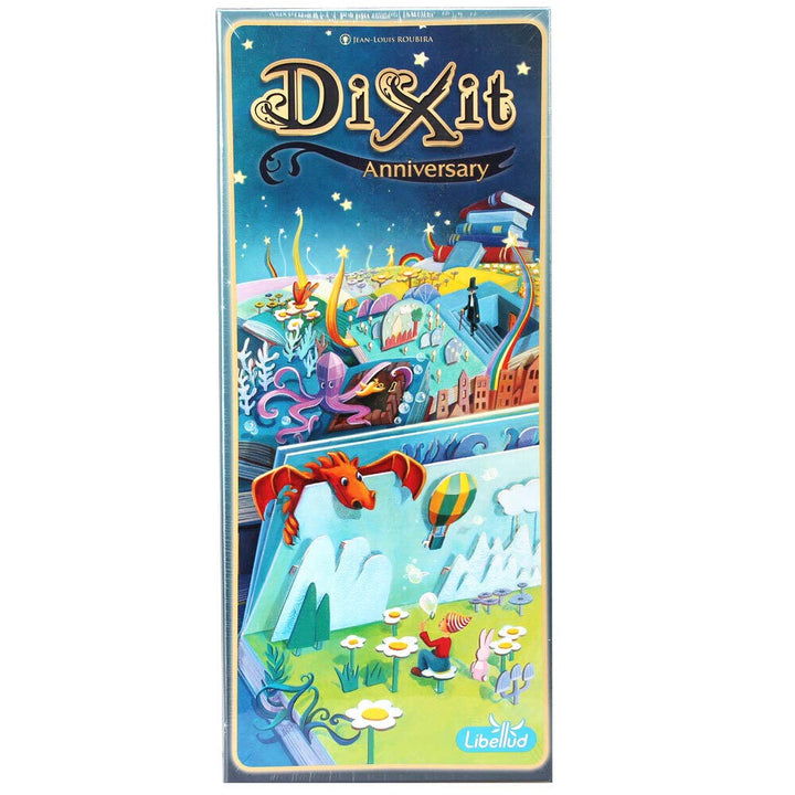 Libellud, Dixit 9 – Anniversary, Erweiterung, Familienspiel, Kartenspiel, 3-8 Spieler, Ab 8+ Jahren,