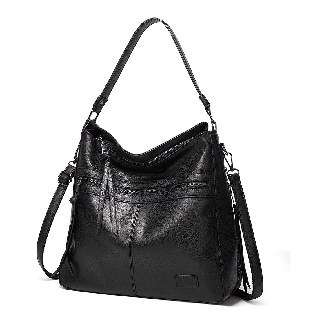 Sacmill Damen Handtasche PU Leder Umhängetasche Shopper Top-Griff Tragetaschen Elegant Schultertasch