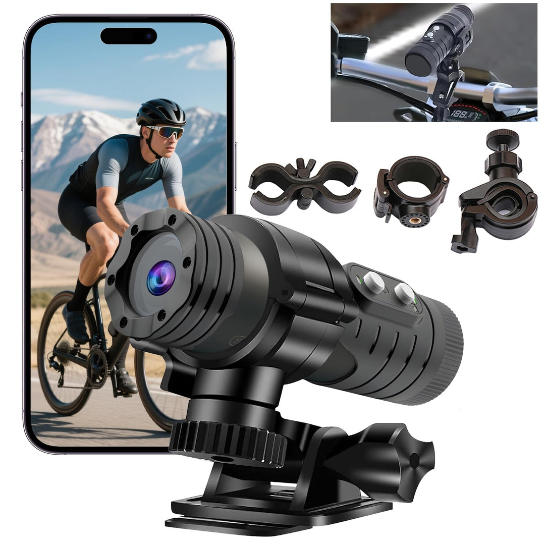 OBEST Action Cam Mini Helmkamera, Motorrad Dash Rekorder Outdoor wasserdicht Action Videokamera HD 1