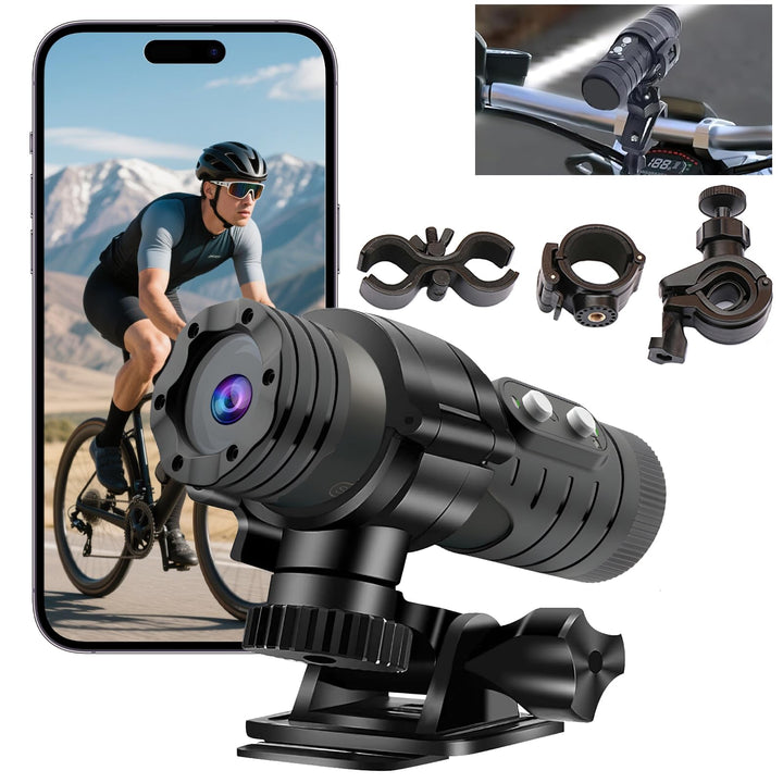 OBEST Action Cam Mini Helmkamera, Motorrad Dash Rekorder Outdoor wasserdicht Action Videokamera HD 1