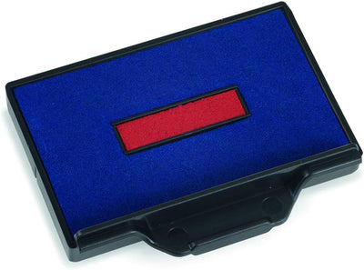 Trodat Professional Datumstempel 5430, selbstfärbend, mit Text Kopie, Abdruck 41 x 24 mm, Blau und R