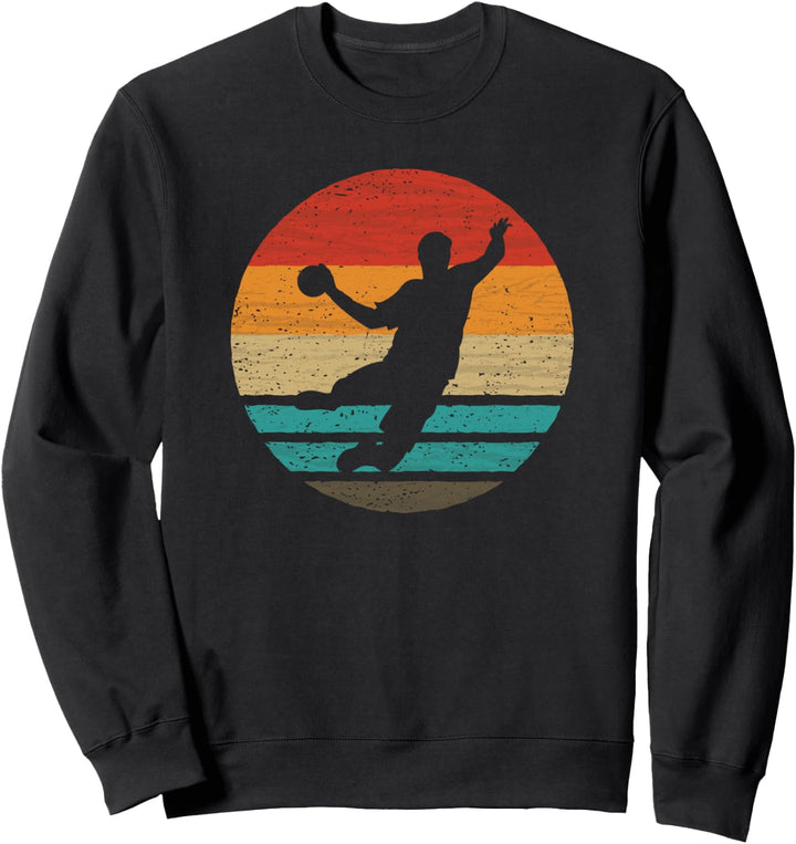 Handballspieler Retro Style Vintage Sweatshirt