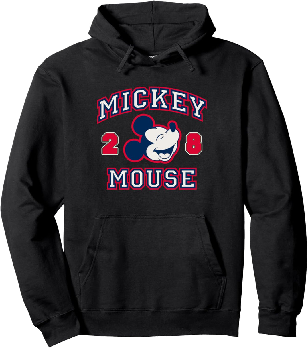 Disney Mickey Mouse Vintage Varsity Pullover Hoodie