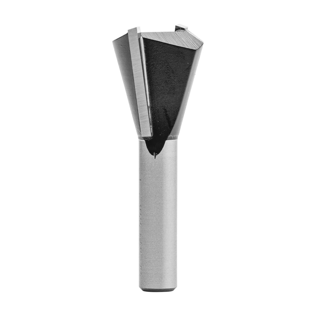 ENT 15989 Gratfräser HW, Schaft (S) 8 mm, Durchmesser (D) 22 mm, NL 22 mm, E 15°, SL 32 mm, ohne Vor