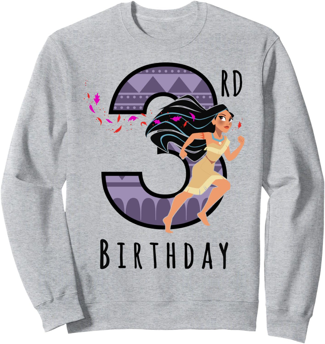 Disney Pocahontas Third Birthday Portrait Sweatshirt