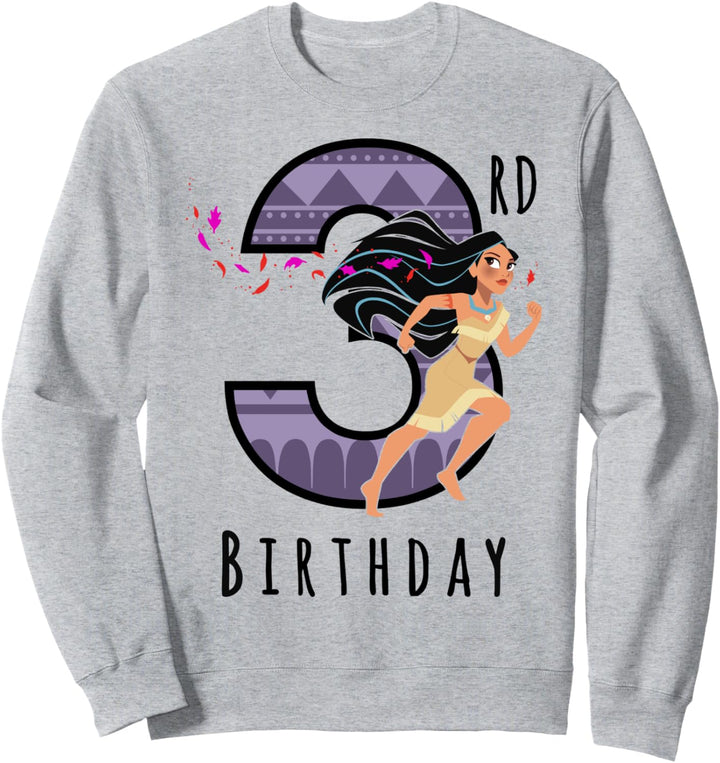 Disney Pocahontas Third Birthday Portrait Sweatshirt