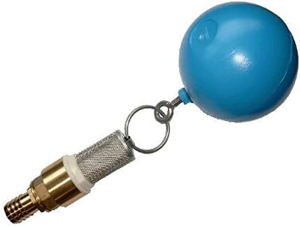 Ansaug-Set 1 mit 2m Saug-/Druckschlauch, Schwimmerkugel, Schlauchtülle und Rückschlagventil aus Mess