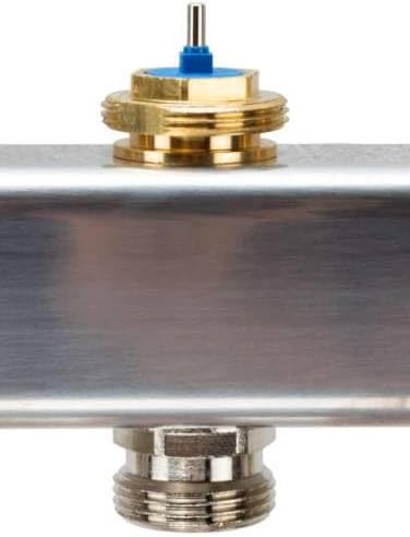 Verteiler für Fussbodenheizung, 3 Heizkreise