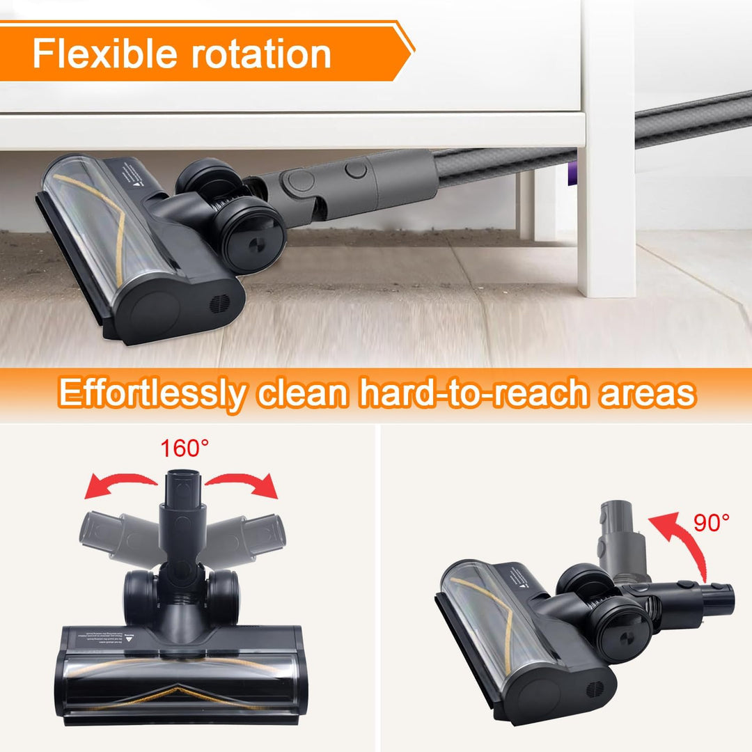 BodenBürste für Dreame T20 R20 T30 R30 V11SE V12 V12 Pro T20 pro R10 Staubsauger, ollenbürstenkopf m