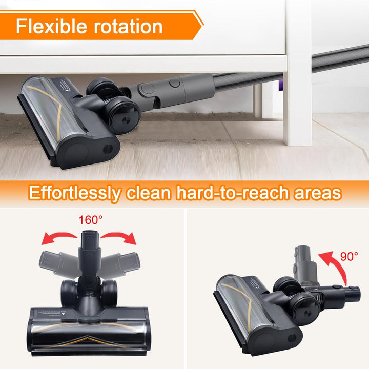 BodenBürste für Dreame T20 R20 T30 R30 V11SE V12 V12 Pro T20 pro R10 Staubsauger, ollenbürstenkopf m